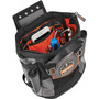 ergodyne Arsenal 5517 Premium Topped Tool Pouch with Zipper, 6 x 10 x 11.5, Polyester, Black View Product Image