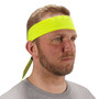 ergodyne Chill-Its 6702 Cooling Embedded Polymers Tie Bandana, One Size Fits Most, Lime, Ships in 1-3 Business Days (EGO12397) View Product Image