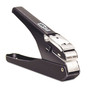 McGill Handheld Badge/Slot Punch, 9/16" x 1/8" Horizontal Slot, Black/Chrome View Product Image