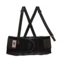 ergodyne ProFlex 100 Economy Spandex Back Support Brace, X-Small, 20" to 25" Waist, Black View Product Image
