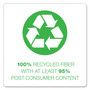 Globe-Weis COLUMBIA Recycled Binding Cases, 2 Rings, 3.13" Capacity, 11 x 8.5, Kraft View Product Image