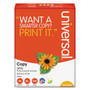 Universal 30% Recycled Copy Paper, 92 Bright, 20 lb Bond Weight, 8.5 x 11, White, 500 Sheets/Ream, 10 Reams/Carton (UNV20030) View Product Image