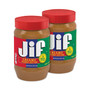 Jif Creamy Peanut Butter, 40 oz Jar, 2/Pack, Ships in 1-3 Business Days (GRR30700227) View Product Image