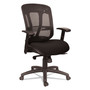 Alera Eon Series Multifunction Mid-Back Cushioned Mesh Chair, Supports Up to 275 lb, 18.11" to 21.37" Seat Height, Black View Product Image