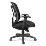 Alera Eon Series Multifunction Mid-Back Cushioned Mesh Chair, Supports Up to 275 lb, 18.11" to 21.37" Seat Height, Black View Product Image