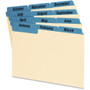 Oxford Laminated Tab Index Card Guides - 12 x Divider(s) - Printed Tab(s) - Month - January-December - 6" Divider Width Product Image 
