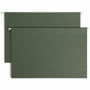 Smead Legal Recycled Hanging Folder - 8 1/2" x 14" - 1" Expansion - 11 pt. - Pressboard - Standard Green Product Image 