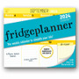 Blueline Fridge Planner Magnetized Weekly Calendar with Pads + Pencil, 12 x 12.5, White/Yellow Sheets, 16-Month (Sept-Dec): 2024-2025 View Product Image