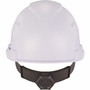 ergodyne Skullerz 8966 Class C Lightweight Cap-Style Hard Hat, Adjustable Venting, 6-Point Rachet Suspension, White View Product Image