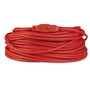 Innovera Indoor/Outdoor Extension Cord, 100 ft, 10 A, Orange (IVR72200) View Product Image