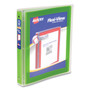 Avery Flexi-View Binder with Round Rings, 3 Rings, 1" Capacity, 11 x 8.5, Green View Product Image