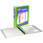 Avery Flexi-View 3 Ring Binder, 1 Inch Round Rings, 1 Chartreuse Green Binder - 1" Binder Capacity - Letter - 8 1/2" x 11" Sheet Size - 175 Sheet Capacity - Fastener(s): Round Ring Product Image 