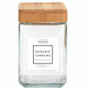 Tampon Tribe Spa Display Jars for Tampons - Clear - Tempered Glass, Bamboo - (TTBTSPA4) Product Image 