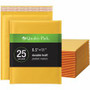 Quality Park Bubble Mailers - Bubble - 8 1/2" Width x 11" Length - Strip - Brown Kraft Product Image 