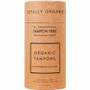 Tampon Tribe Tampon Tubes - Natural Brown - Paper Product Image 