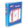 Avery Flexi-View Binder with Round Rings, 3 Rings, 1" Capacity, 11 x 8.5, Blue View Product Image