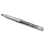 AbilityOne 7520000433408 SKILCRAFT Fine Point Permanent Marker, Fine Bullet Tip, Black, Dozen (NSN0433408) View Product Image