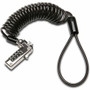 Kensington Slim Portable Combination Lock - 5.91 ft Cable - Resettable - 4-digit - Combination Lock - Black Product Image 