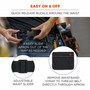ergodyne Arsenal 5715 Cleaning Apron Pouch with Pockets, 10 Compartments, 11 x 13.5, Nylon, Black View Product Image