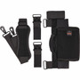ergodyne Arsenal 5300 Ladder Shoulder Lifting Strap/Carrying Handle, Supports Up to 100 lb, 2 x 9 x 11, Black/Silver View Product Image