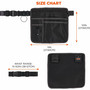 ergodyne Arsenal 5716 Server Apron Pouch with Pockets, 5 Compartments, 11 x 10, Nylon, Black View Product Image