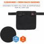 ergodyne Arsenal 5716 Server Apron Pouch with Pockets, 5 Compartments, 11 x 10, Nylon, Black View Product Image