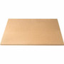 Floortex Ecotex Marlon BioPlus Rectangular Polycarbonate Chair Mat for Hard Floors, Rectangular, 46" w x 60" l, Clear View Product Image