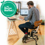 Floortex Ecotex Marlon BioPlus Rectangular Polycarbonate Chair Mat for Hard Floors, Rectangular, 46" w x 60" l, Clear View Product Image