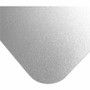Floortex Ecotex Marlon BioPlus Rectangular Polycarbonate Chair Mat for Hard Floors, Rectangular, 46" w x 60" l, Clear View Product Image
