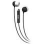 Maxell In-Ear Buds with Built-in Microphone, 4 ft Cord, Black (MAX190300) View Product Image