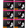U by Kotex Ultra Thin Overnight Pads - With Wings - Absorbent, Odor-absorbing, Individually Wrapped, Anti-leak - 13/Box Product Image 