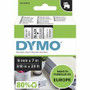 Dymo S0720670 D1 40910 Tape 9mm x 7m Black on Clear - x 23/64" Width x 22 31/32 ft Length - Tape - Black on Clear - Easy Peel, Durable Product Image 