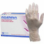 Adenna Vinyl Powder Free Exam Gloves - 4 mil Thickness x 9.40" Glove Length - Large Size - Polyvinyl Chloride (PVC) - Translucent - Latex-free, Comfortable, Non-sterile Product Image 