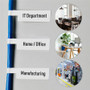 Avery&reg; Cable Labels, P-Style, 1.02" x 3.3" , 300 Total (61540) View Product Image