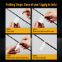 Avery&reg; Cable Labels, P-Style, 1.02" x 3.3" , 300 Total (61540) View Product Image