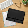 Avery Expanding File Folder Organizer, 7 Sections, Hook/Loop Closure, Letter Size, Black View Product Image
