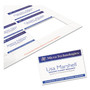 Avery Name Badge Insert Refills, Horizontal/Vertical, 2 1/4 x 3 1/2, White, 400/Box (AVE5390) View Product Image
