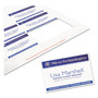 Avery Name Badge Insert Refills, Horizontal/Vertical, 2 1/4 x 3 1/2, White, 400/Box View Product Image