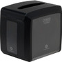 Dixie Ultra Tabletop Interfold Napkin Dispenser - Interfolded Dispenser - 275 x Napkin - 7.2" Height x 7.6" Width x 6.1" Depth - Black - Rubber Feet, Non-slip Base, See Through Window, Slip Resistant Product Image 