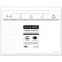 At-A-Glance Disposable Clean Sheets - Supports Desk - Rectangular - Disposable - White Product Image 
