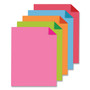 Astrobrights Double-Color Card Stock, 70 lb Cover Weight, Assorted Colors, 8.5 x 11, 80/Pack View Product Image