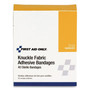 First Aid Only Fabric Bandages, Four-Wing Knuckle, 2.5 x 3.25, 40/Box View Product Image