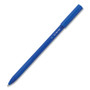 TRU RED Gripped Ballpoint Pen, Stick, Medium 1 mm, Blue Ink, Blue Barrel, Dozen View Product Image