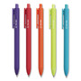 TRU RED Quick Dry Gel Pen, Retractable, Medium 0.7 mm, Assorted Ink and Barrel Colors, 5/Pack View Product Image