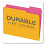 Pendaflex Glow Twisted 3-Tab File Folder, 1/3-Cut Tabs: Assorted, Letter Size, 0.25" Expansion, Assorted Colors, 12/Pack View Product Image