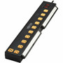 Tripp Lite by Eaton Protect It! 10-Outlet Surge Protector with Swivel Light Bars - 5-15R Outlets, 2 USB Ports, 6 ft. (1.8 m) Cord, 1350 Joules, Black View Product Image