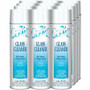 Claire Gleme Glass Cleaner - 19 fl oz (0.6 quart) - Clean & Fresh Scent - Film-free, Non-drip, Non-streaking, Ammonia-free, Quick Drying, Rinse-free, CFC-free - White Can Product Image 