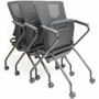 Lorell Conjure Mesh Training Chairs with Arms View Product Image