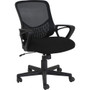 NuSparc Mid-back Mesh Task Chair - Fabric Seat Material - Mid Back - Black Product Image 