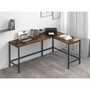 NuSparc L-Shaped Metal Frame Desk View Product Image